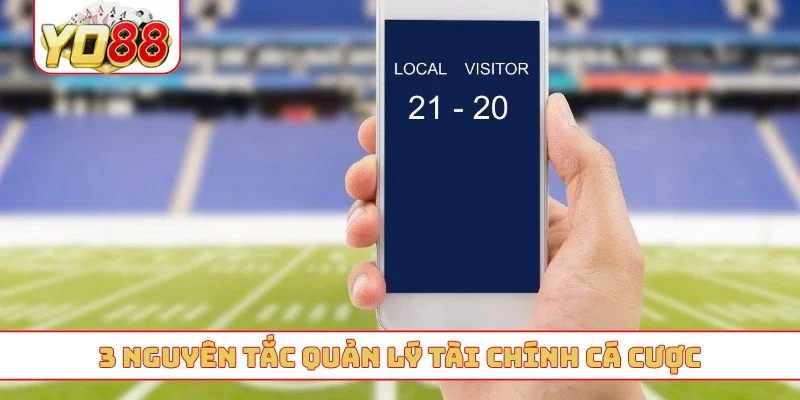 3 nguyên tắc quản lý tài chính cá cược