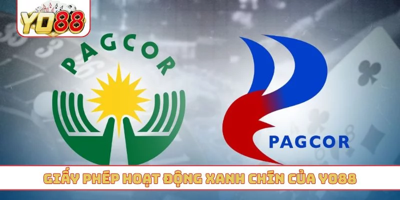 Giấy phép hoạt động xanh chín của YO88