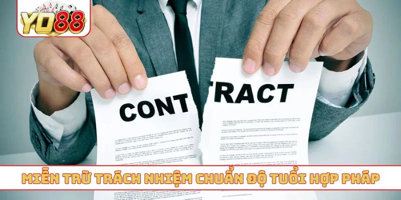 Miễn trừ trách nhiệm chuẩn độ tuổi hợp pháp Miễn trừ trách nhiệm chuẩn độ tuổi hợp pháp